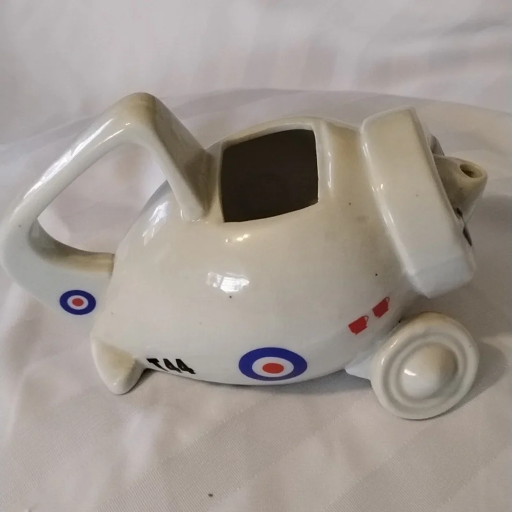 Vintage Westfield Art Pottery Stuart Taylor Ceramic Teapot Plane T44